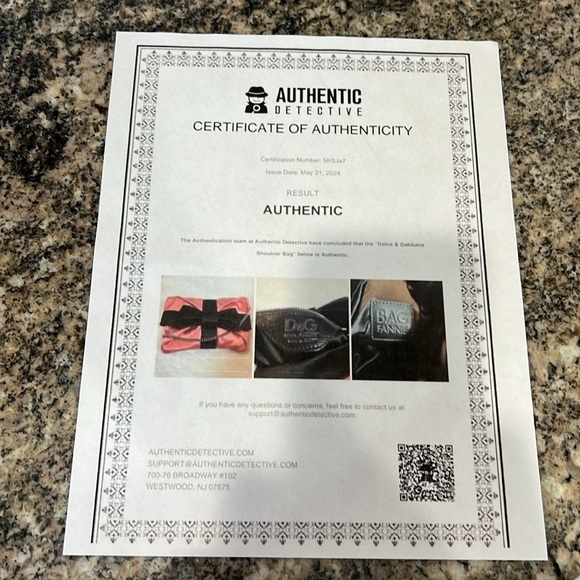 DOLCE & GABBANA Satin Bow Shoulder Bag/Hand Bag - Picture 11 of 11